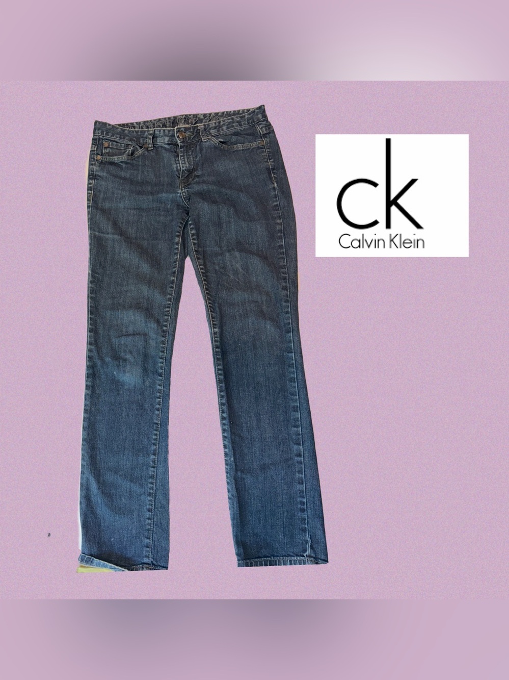 Calvin Klein Women's Dark Blue Boot Cut Jeans